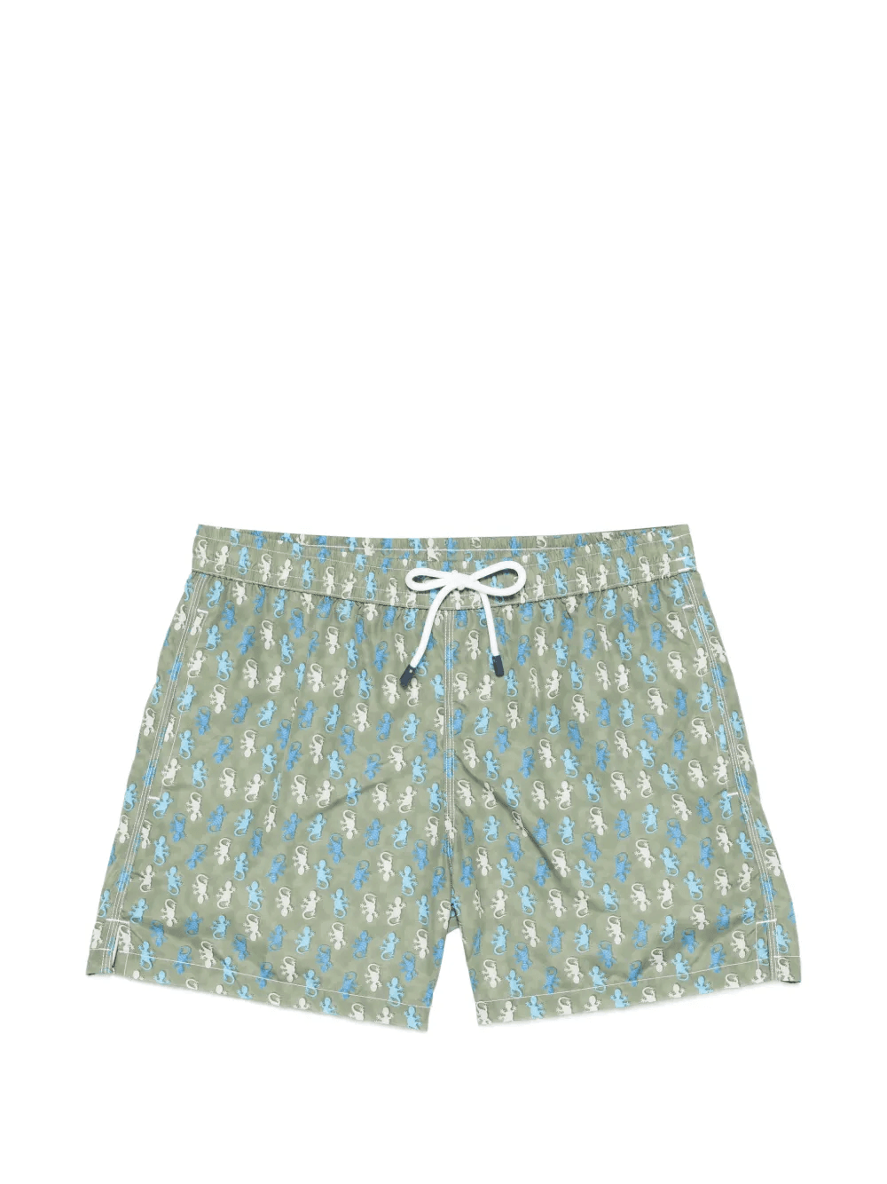 lizard print swim shorts - Image 1