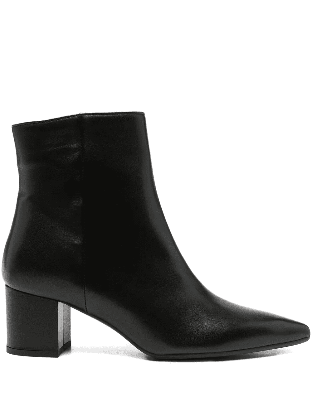 50mm pointed-toe block-heel boots - Image 1