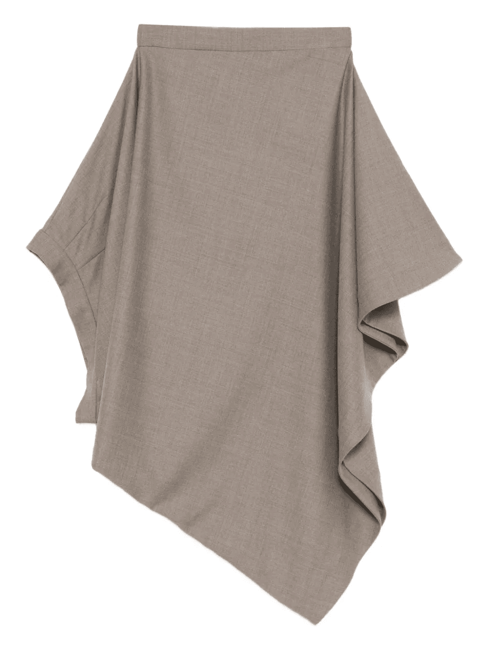 asymmetric midi skirt - Image 1