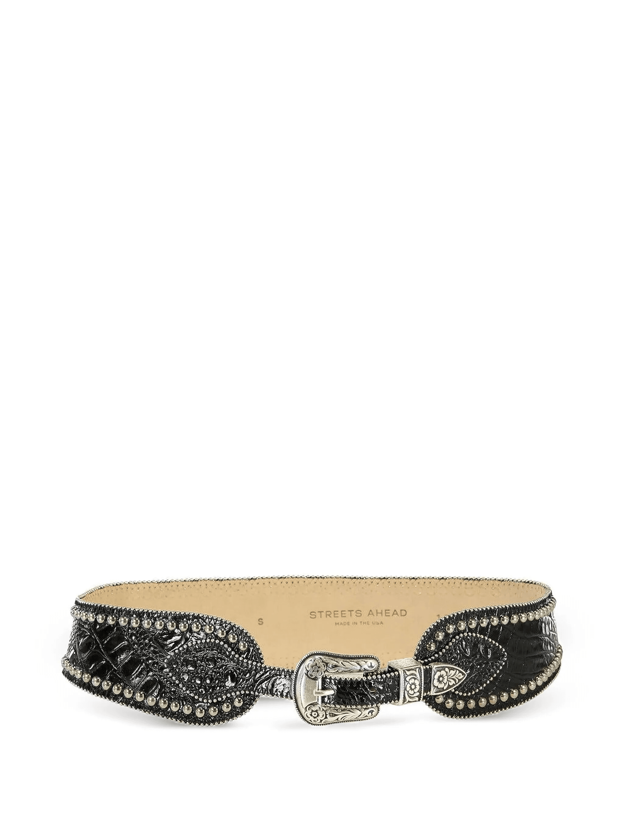 Owen debossed studded belt - Image 1