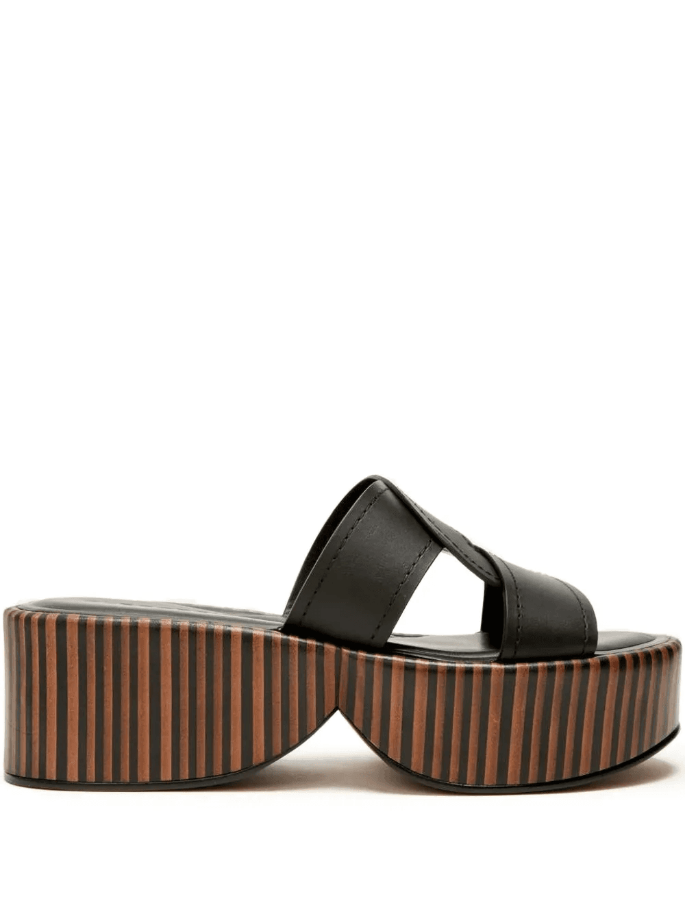 65mm Fodie cross-strap platform sandals - Image 1