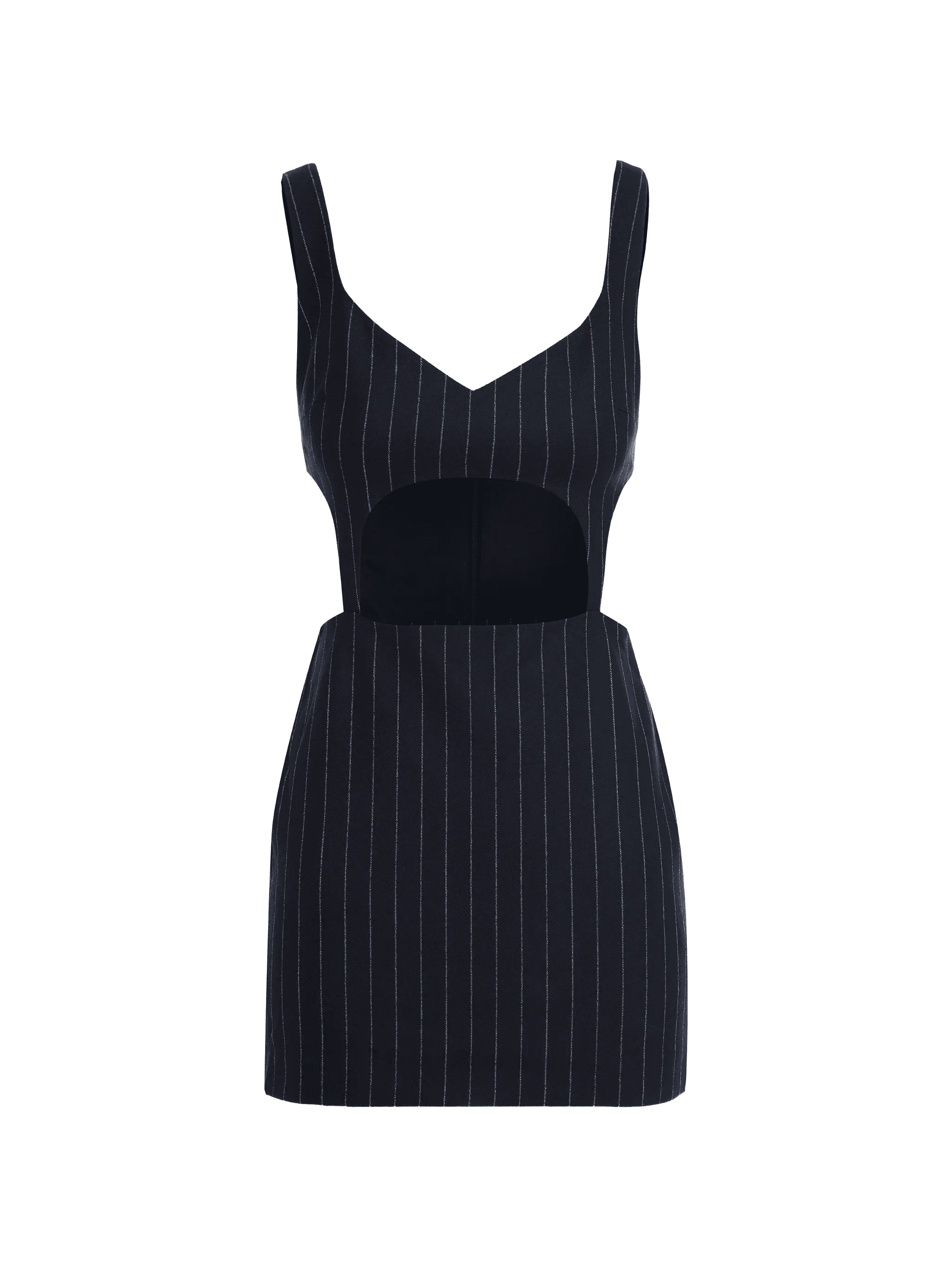 pinstripe mini dress - Image 1