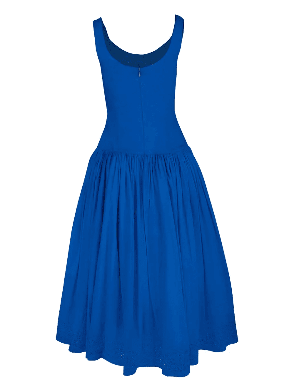 Bella pleated midi dress - Image 1
