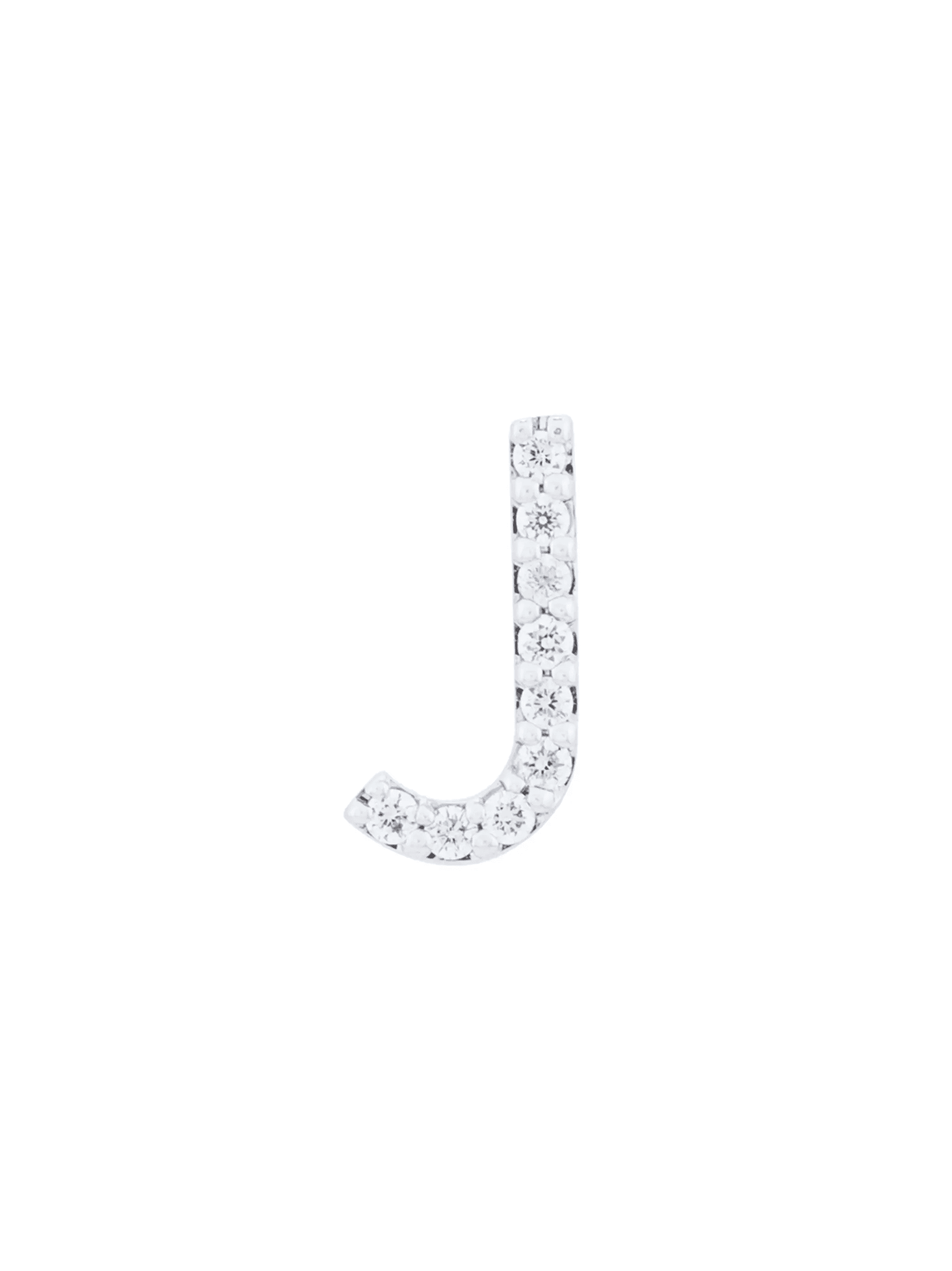 18kt white gold ALINKA ID diamond stud earring - Image 1