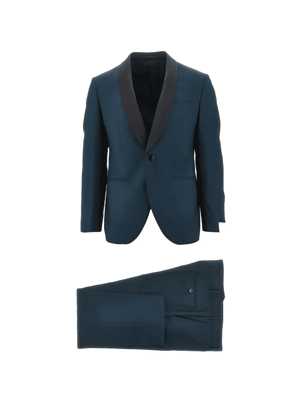 shawl-lapel single-breasted suit - Image 1