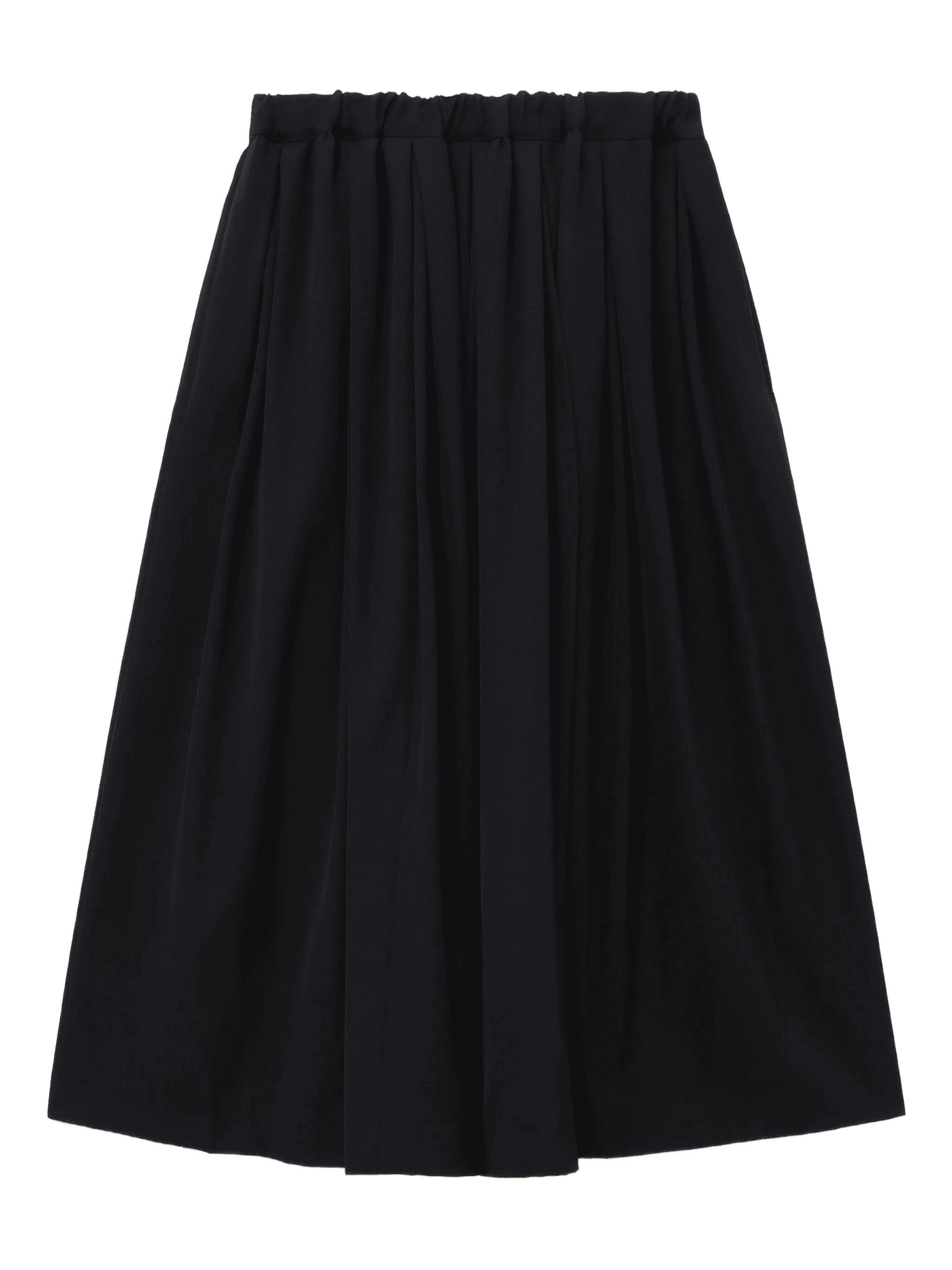 elasticated-waistband midi skirt - Image 1