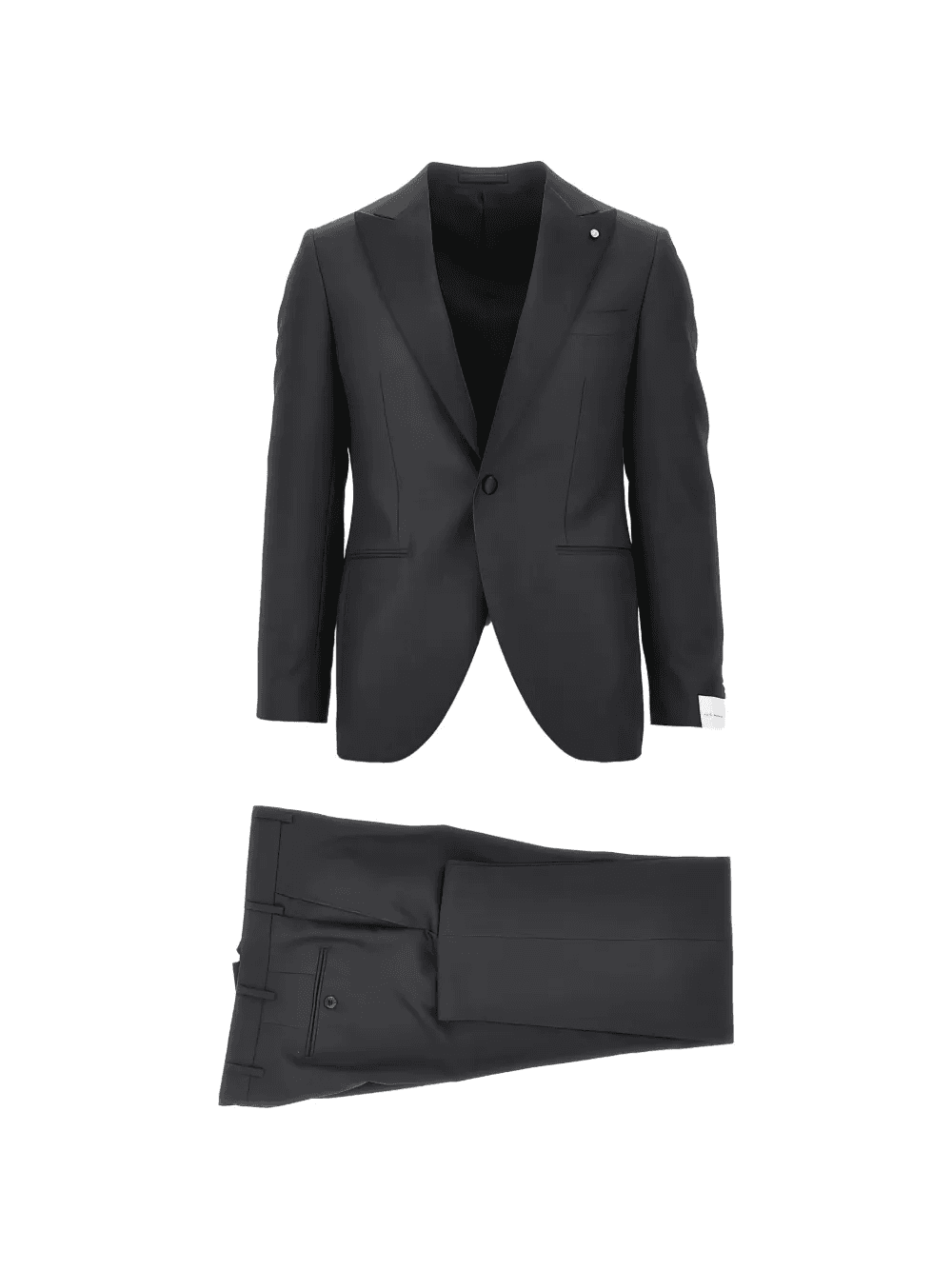 peak-lapel single-breasted suit - Image 1