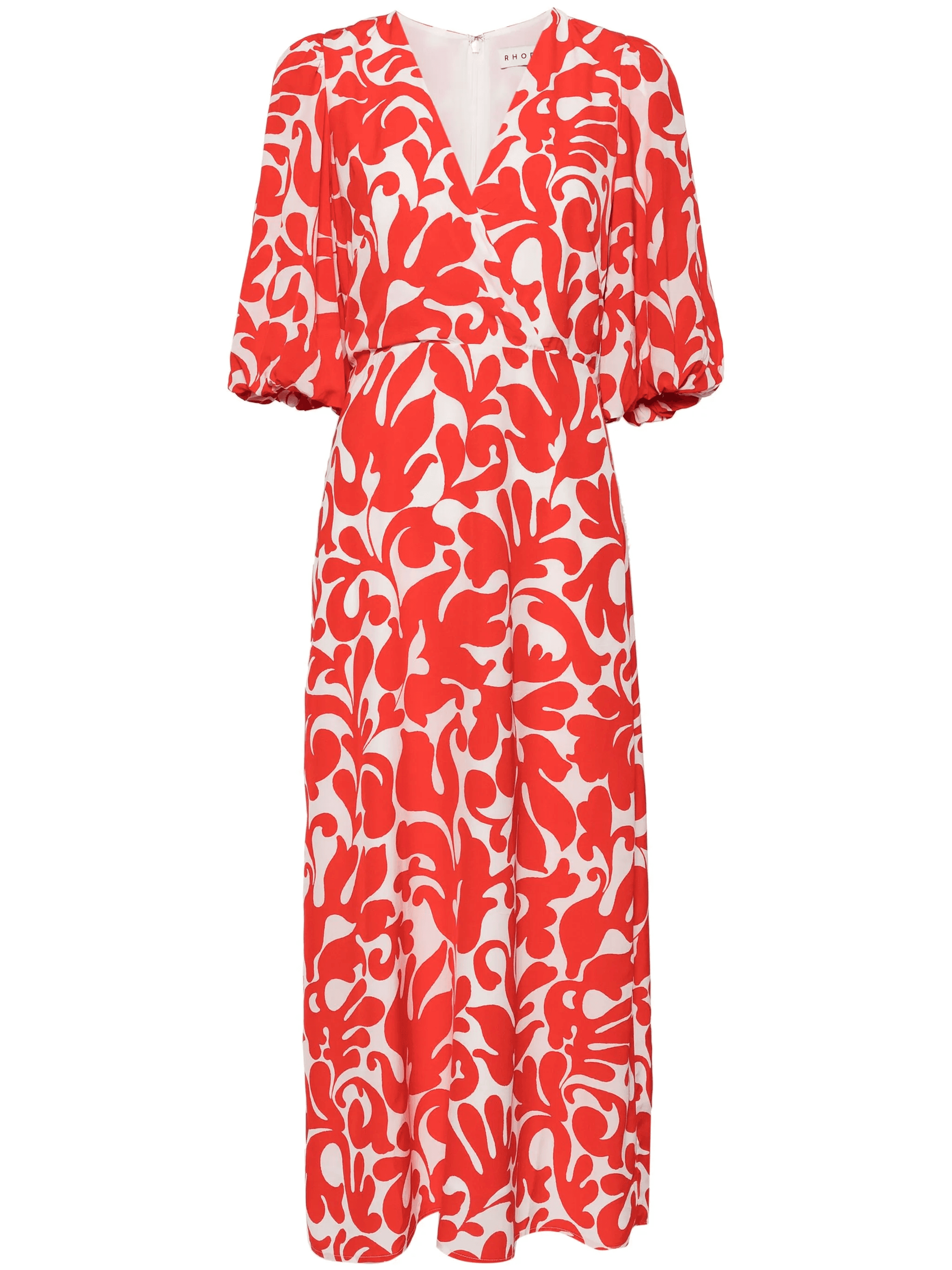 Ina printed midi dress - Image 1