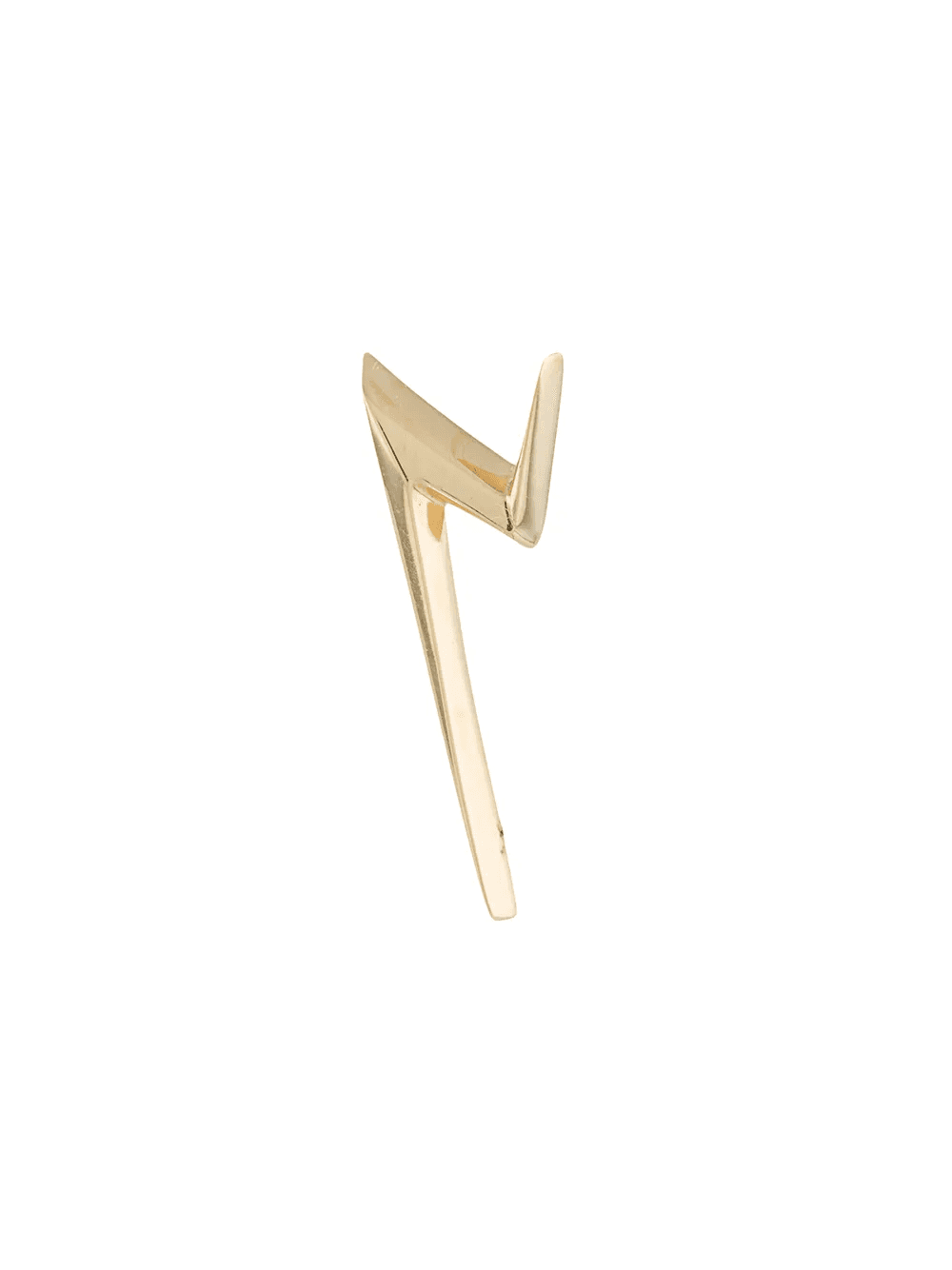 18kt yellow gold Thunderflash right stud earring - Image 1