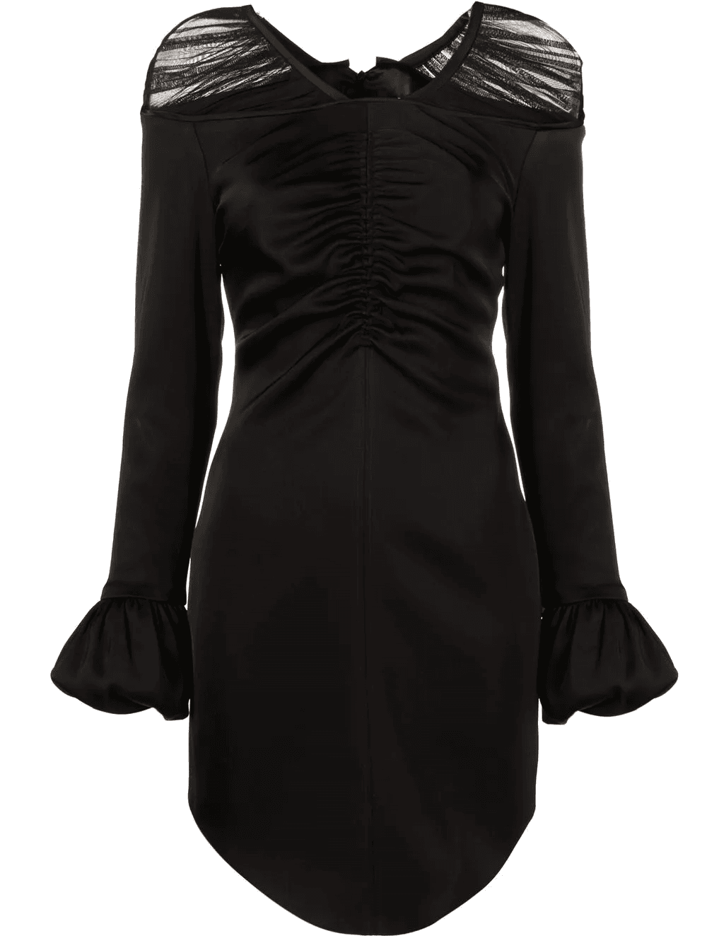 Tilly semi-sheer minidress - Image 1