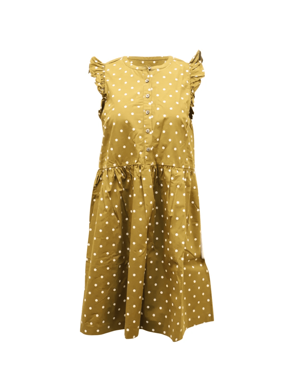 polka-dot sleeveless dress - Image 1