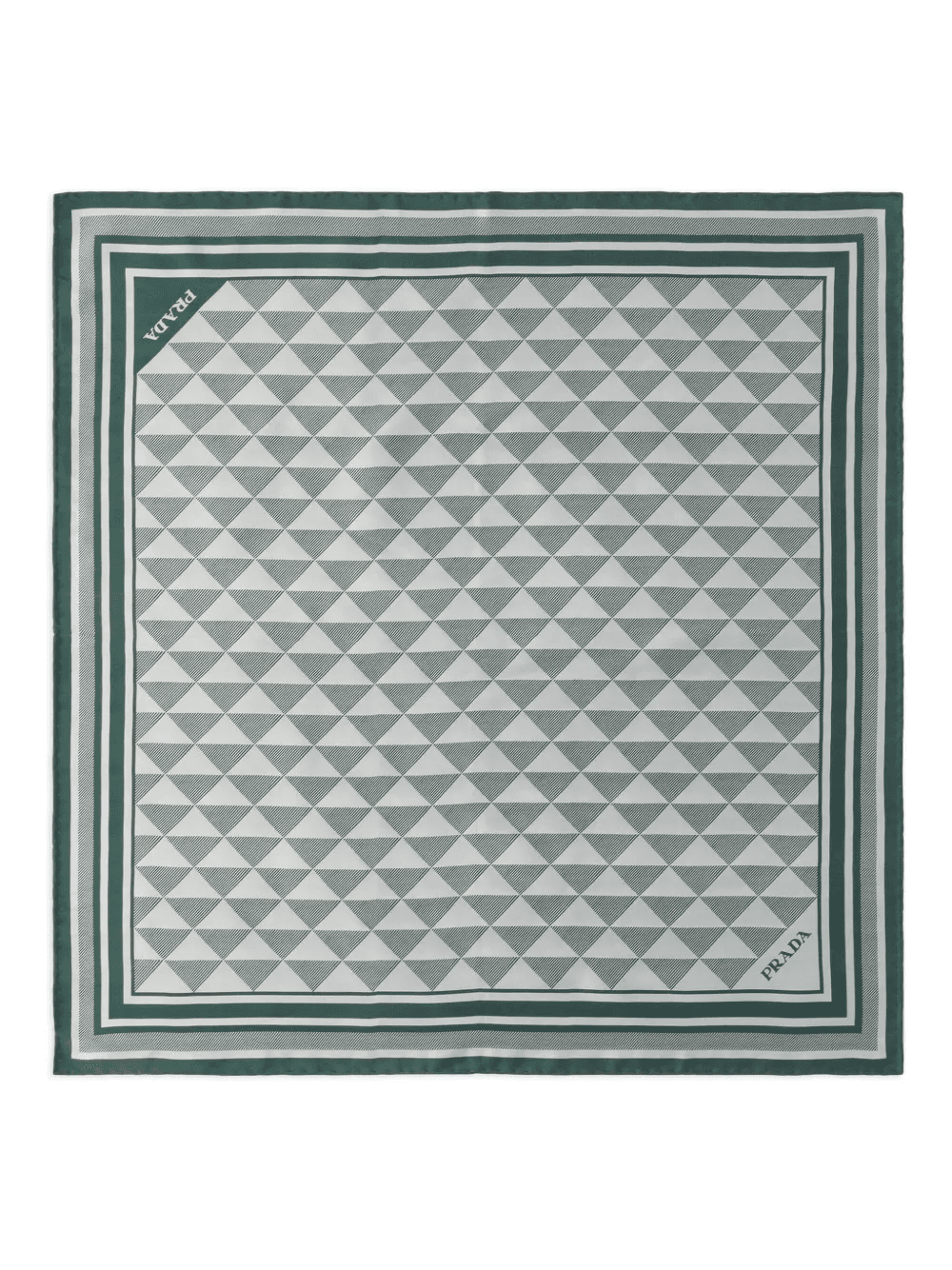 Symbole-pattern silk scarf - Image 1