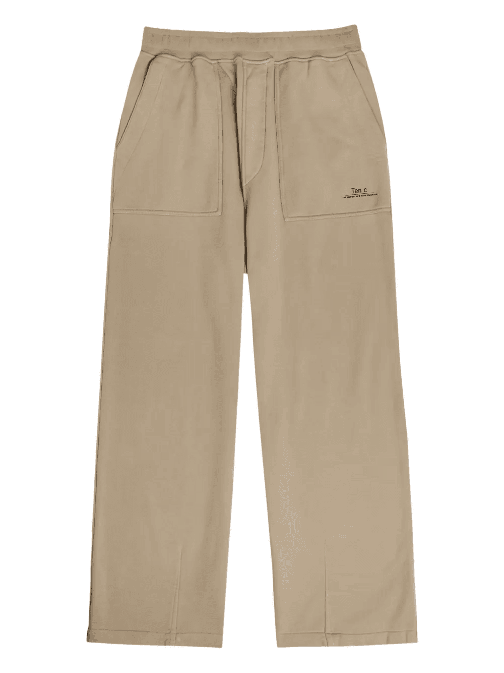 cotton jersey track pants - Image 1
