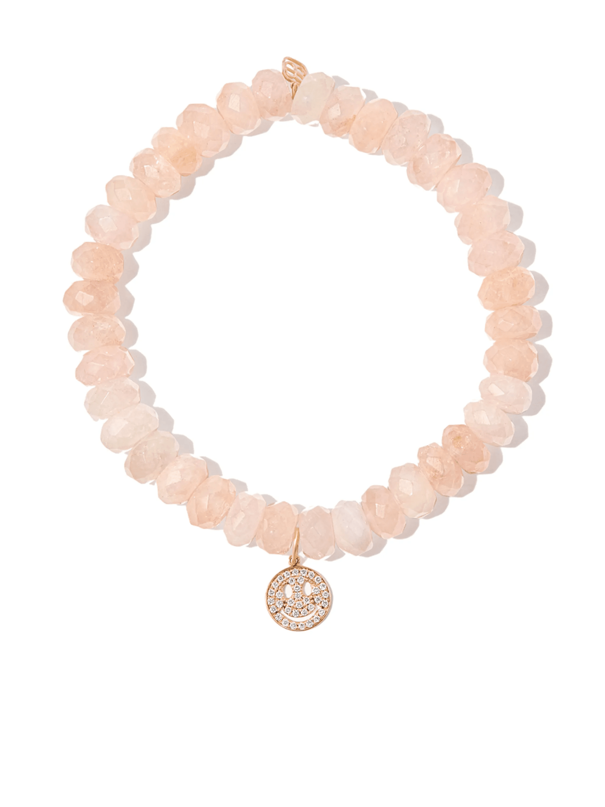 14kt yellow gold andalusite and diamond bracelet - Image 1