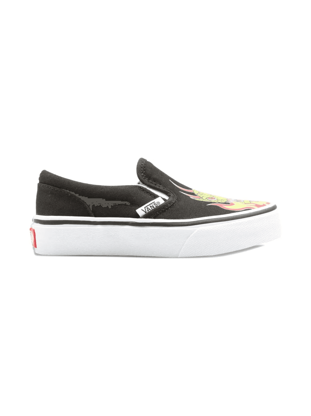 Classic Slip On flame-print sneakers - Image 1