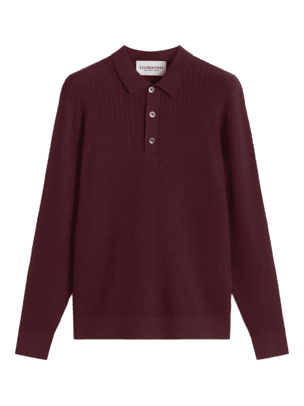 jacquard polo shirt - Image 1