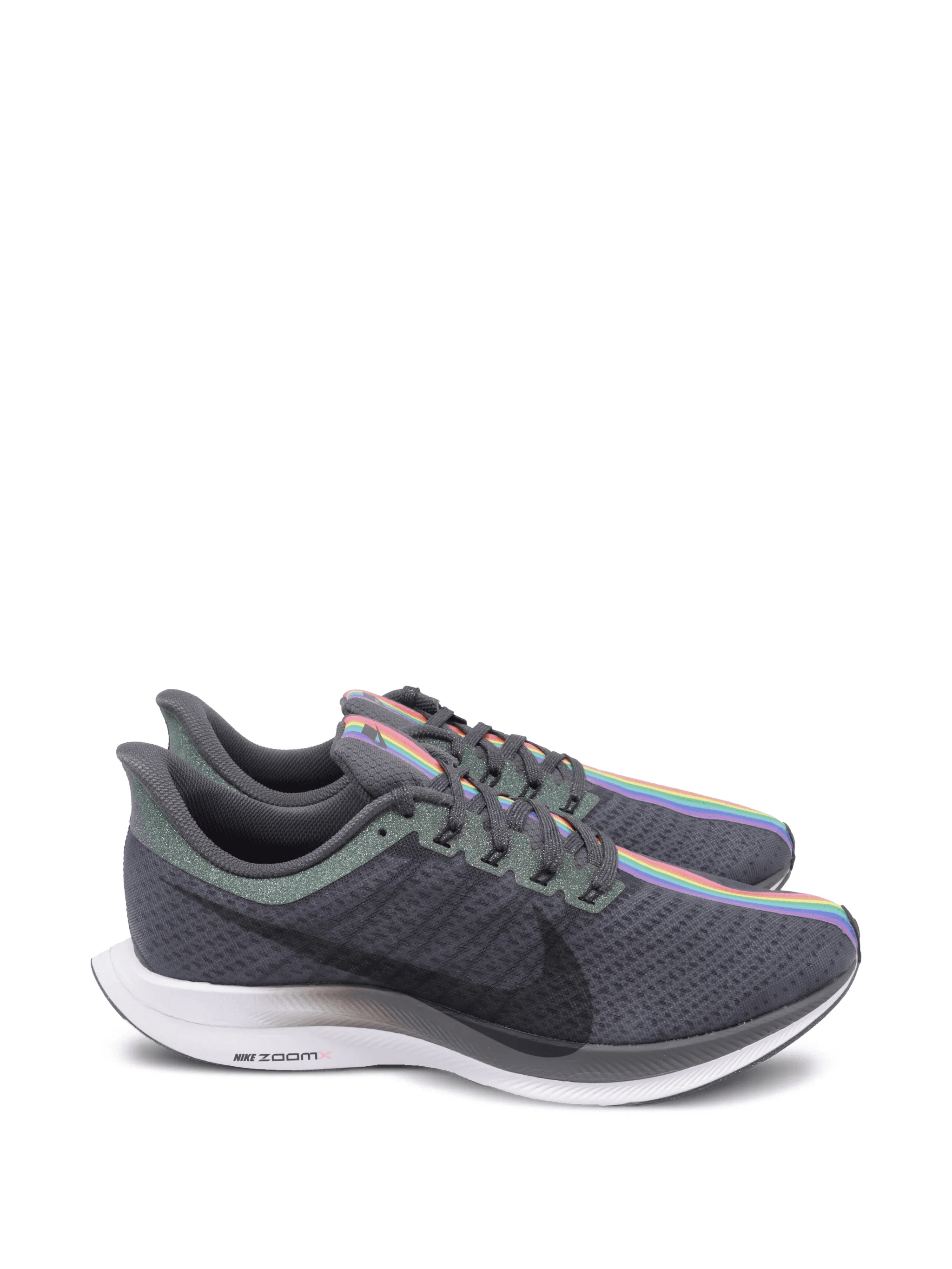 Zoom Pegasus Turbo rainbow-stripe sneakers - Image 1