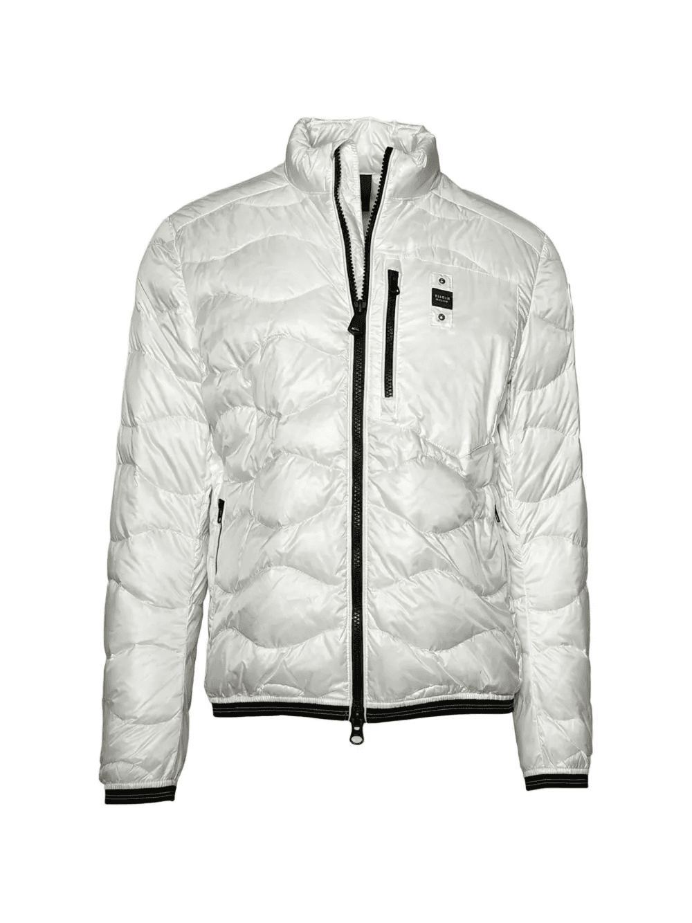 zip quilted jacket - Image 1