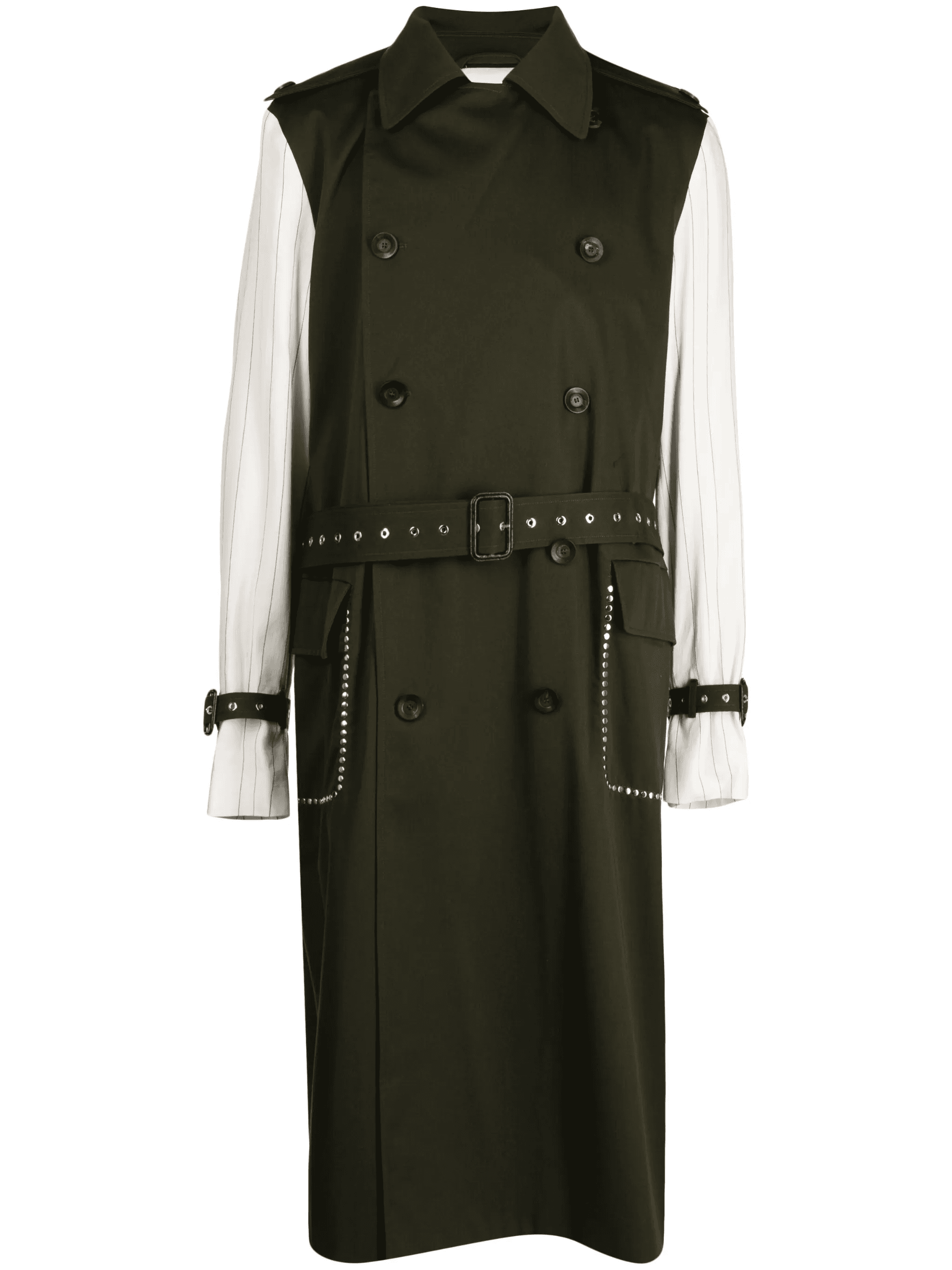 Echo panelled trench coat - Image 1