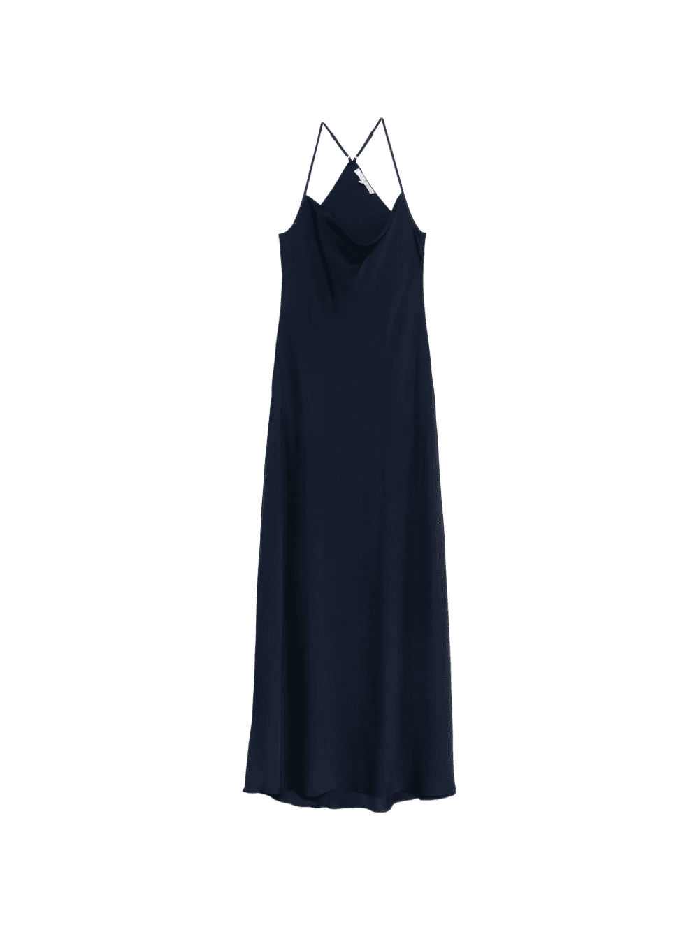 St. Germaine halterneck draped dress - Image 1