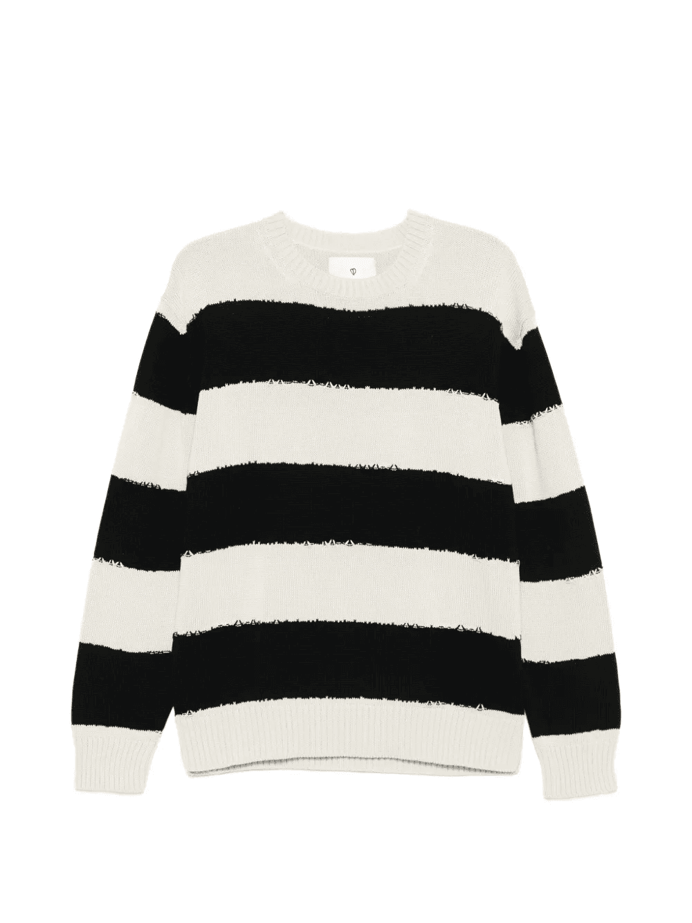 striped long-sleeve sweater - Image 1