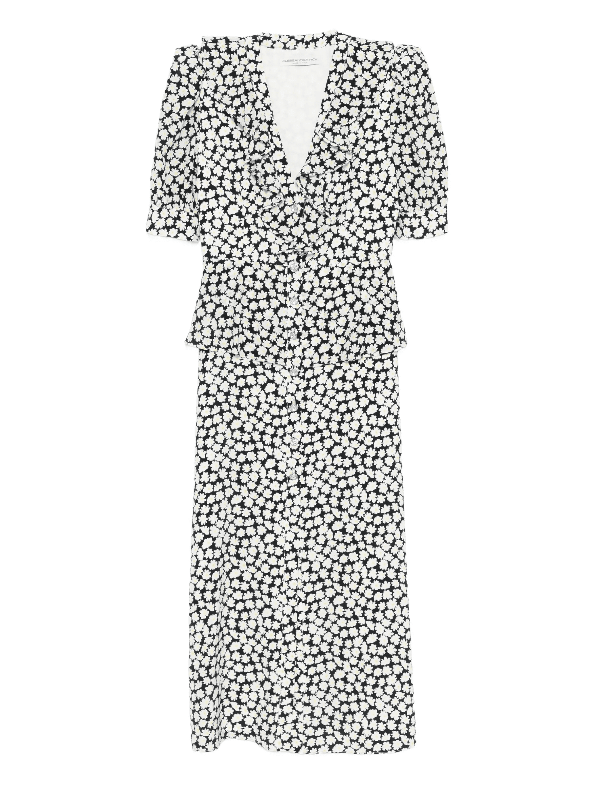 floral-print midi dress - Image 1