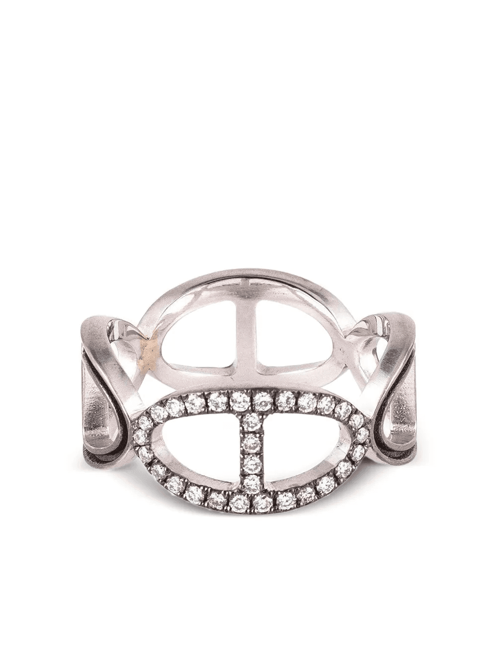 diamond buckle ring - Image 1