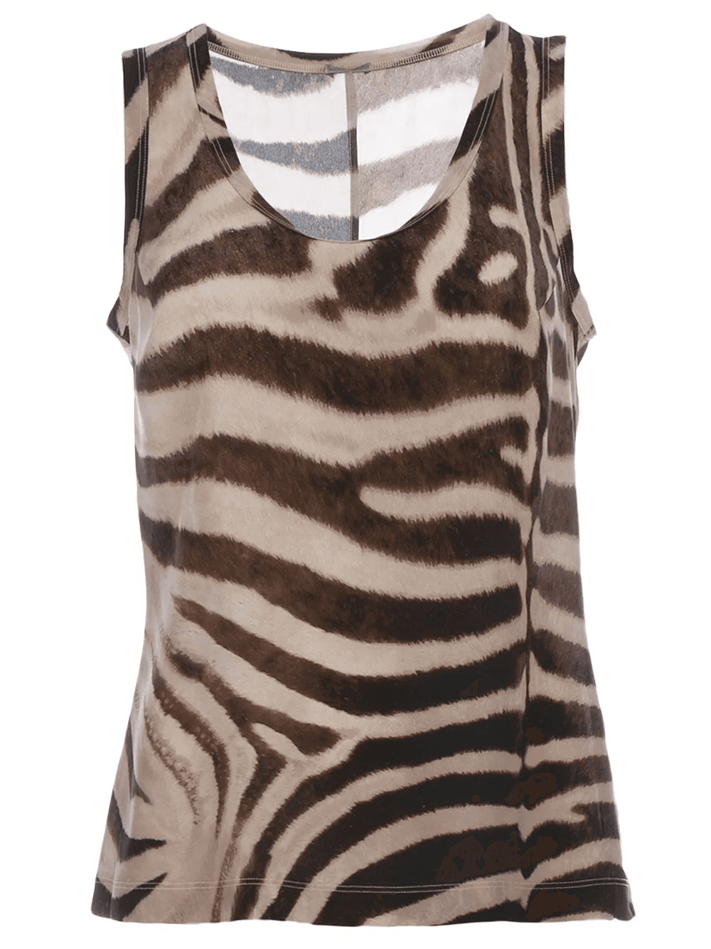 Zebra print tank top - Image 1