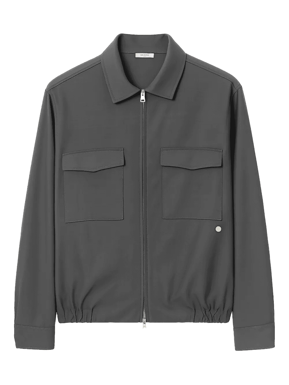 flap pocket zip jacket - Image 1