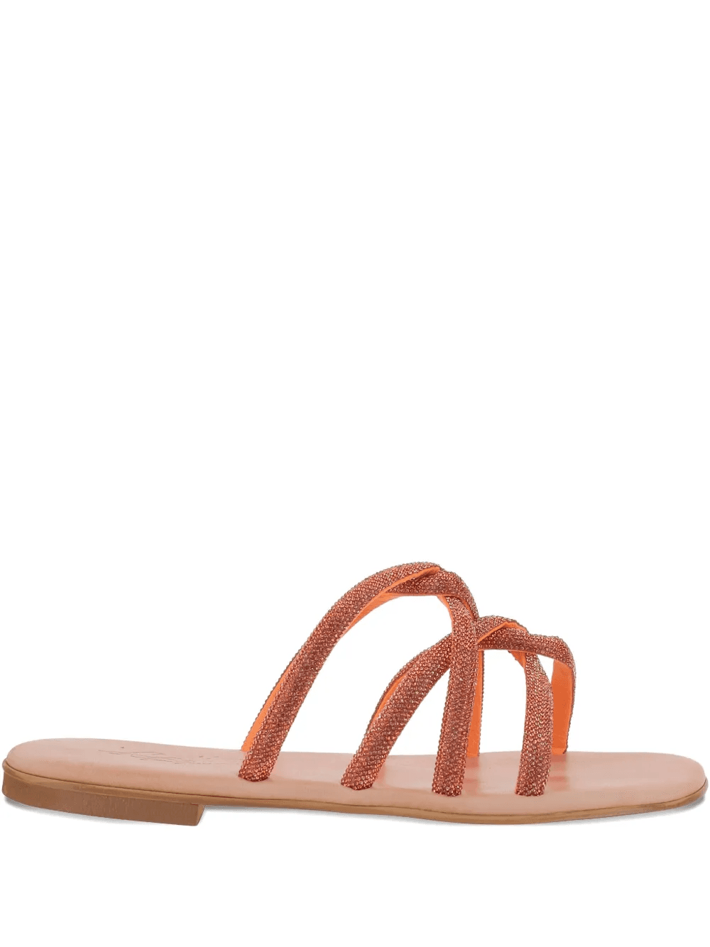 KIMA leather flat sandals - Image 1