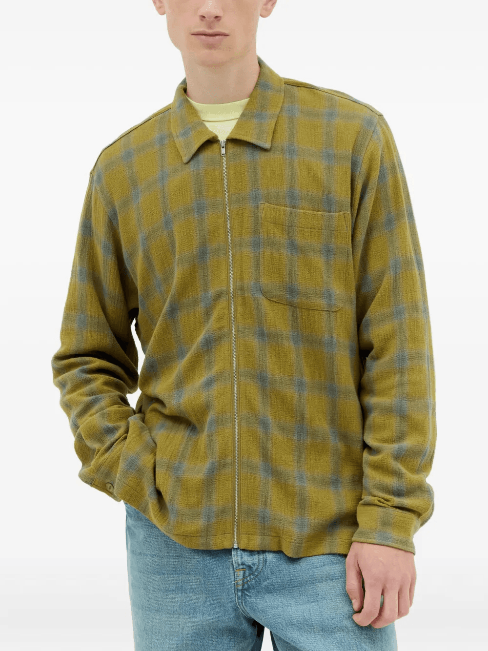 plaid-check shirt - Image 1
