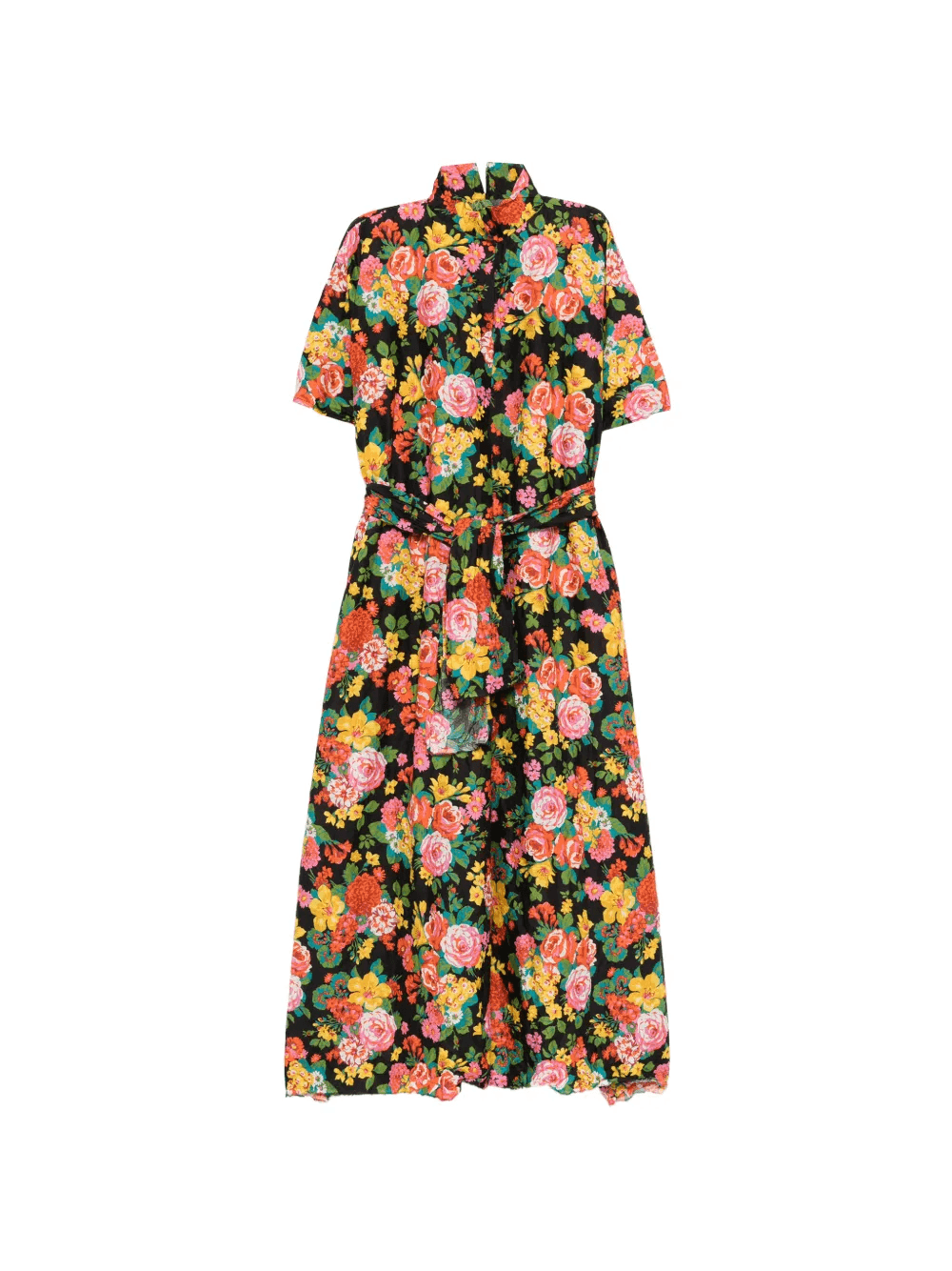 floral-print midi dress - Image 1
