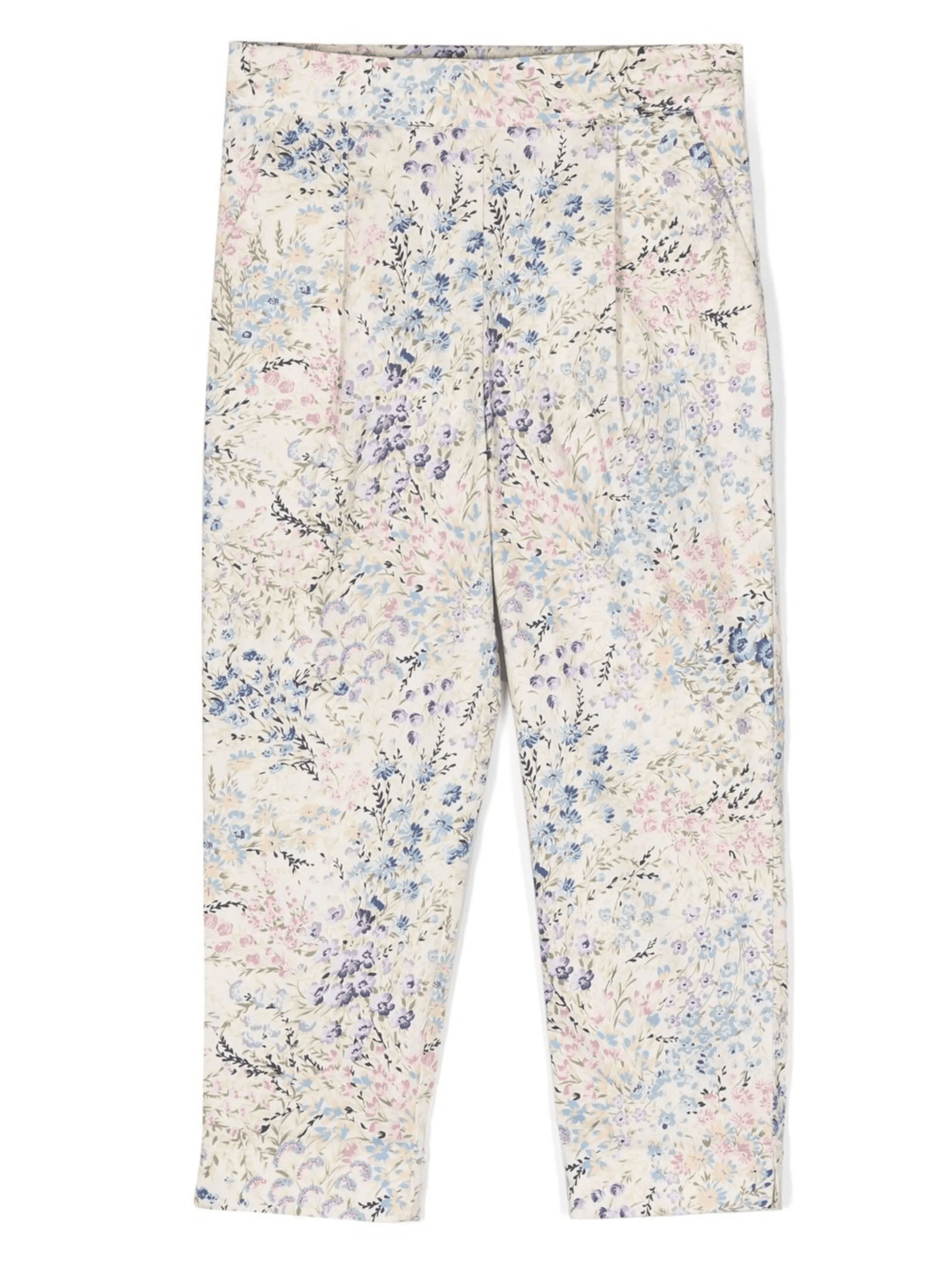ditsy floral print trousers - Image 1