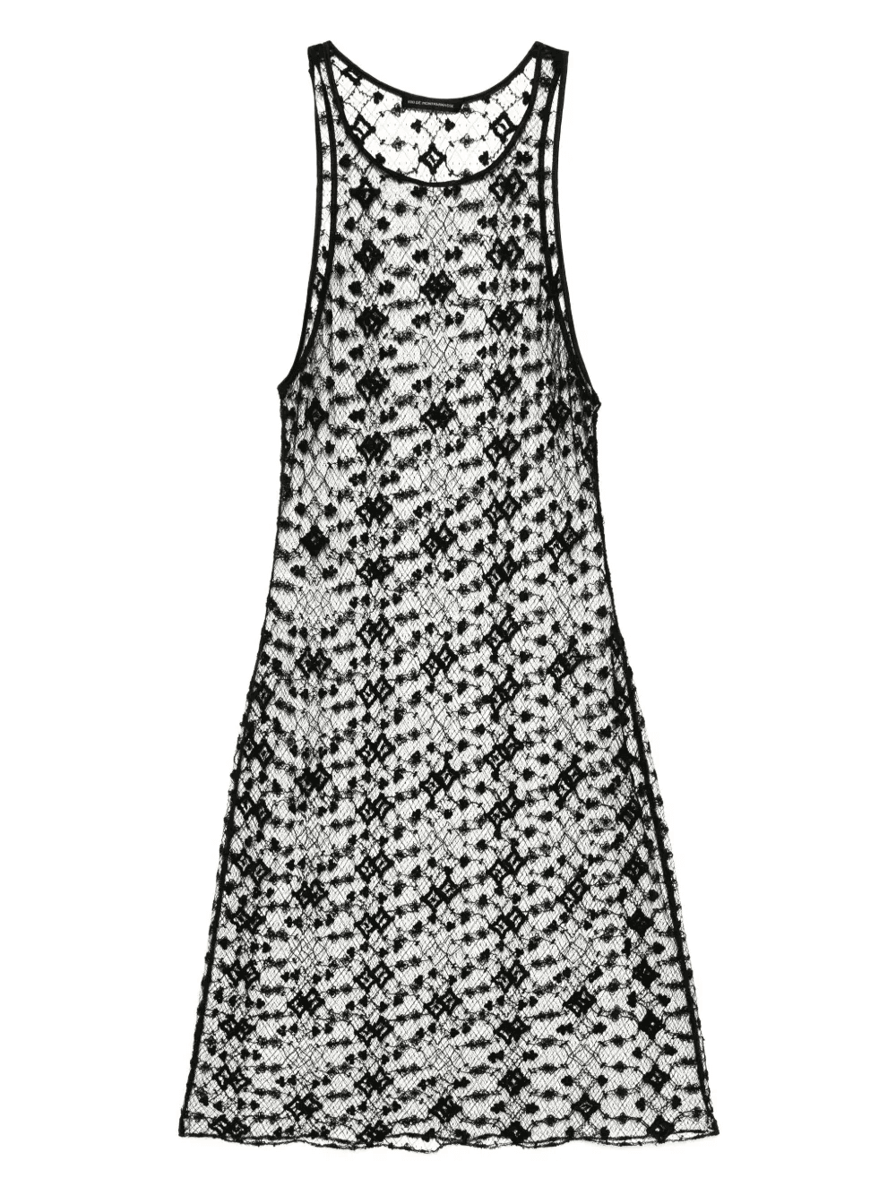 diamante-embroidered midi dress - Image 1