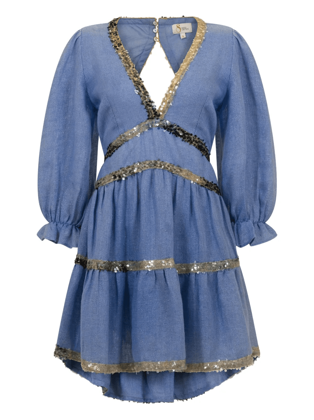 Miriam sequin mini dress - Image 1