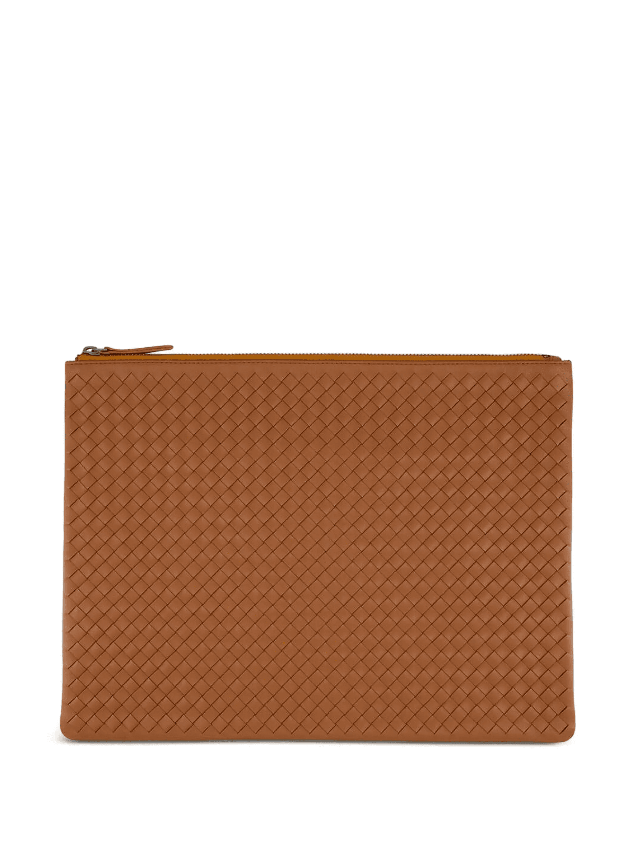 A4 Pochette woven-leather clutch - Image 1