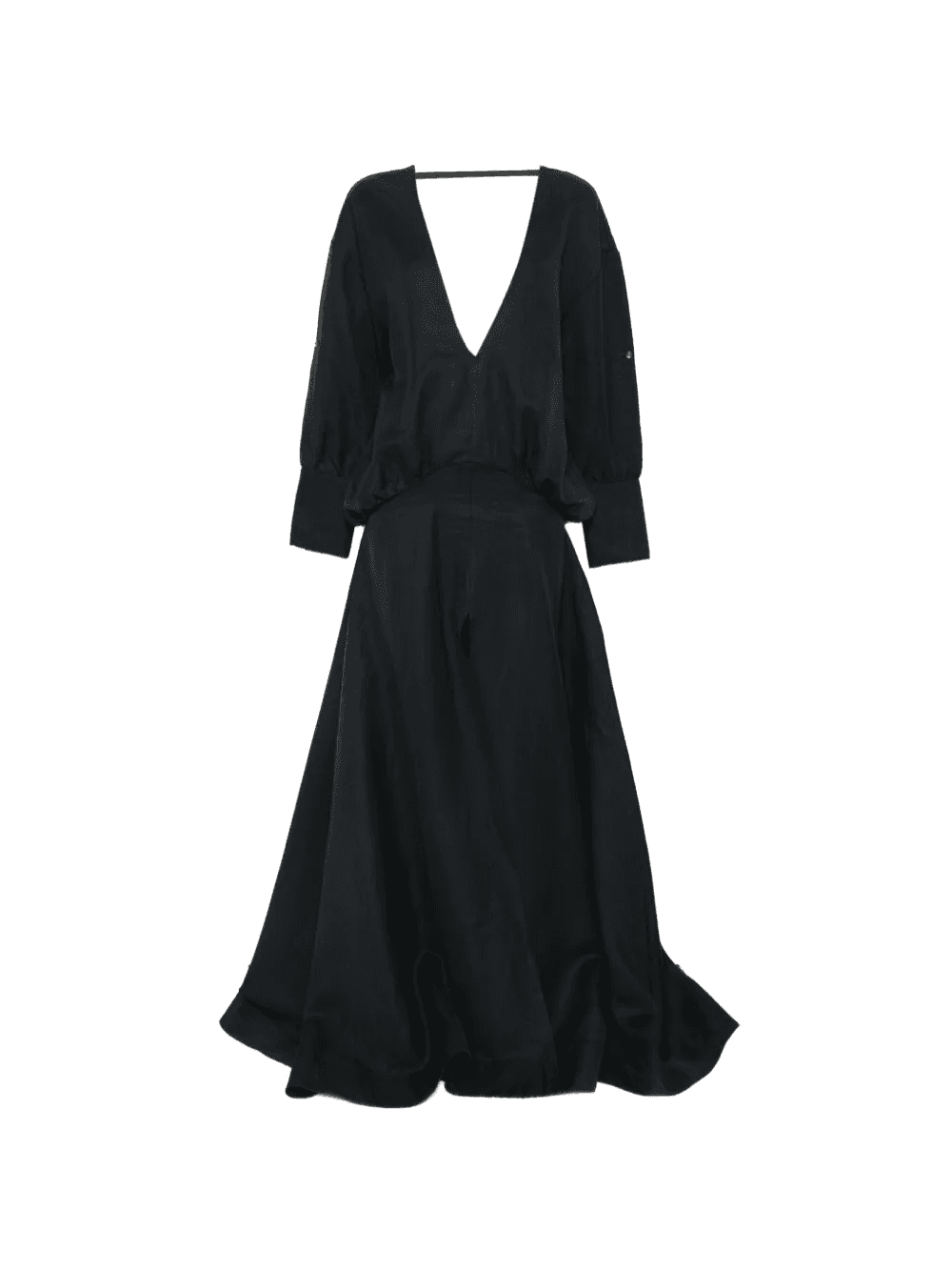 V-neck maxi dress - Image 1