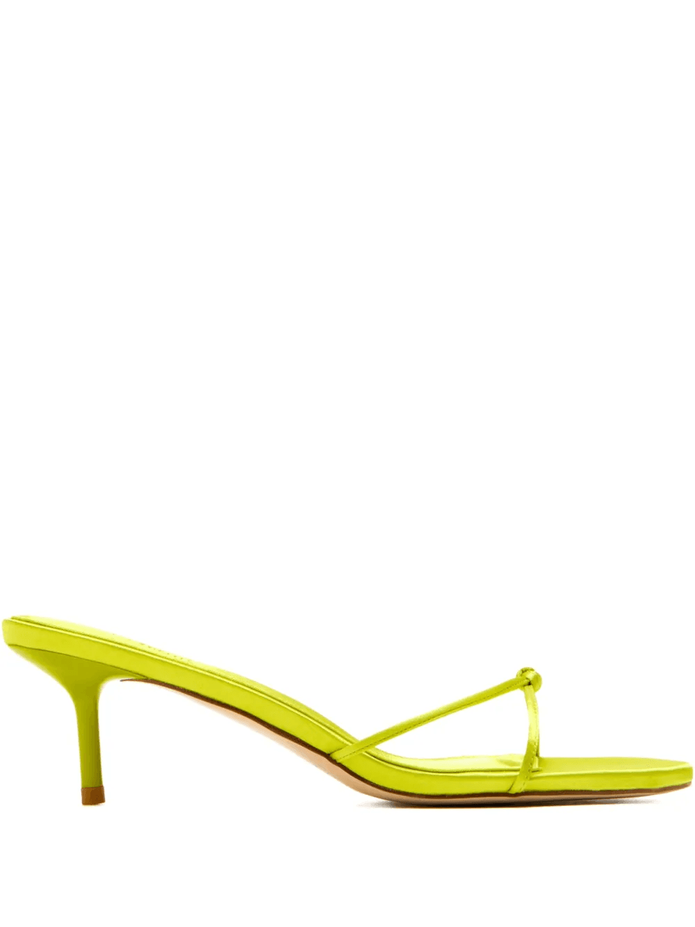 55mm Maeve knotted satin sandals - Image 1