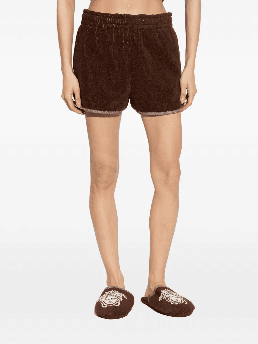 towelling trim shorts - Image 1