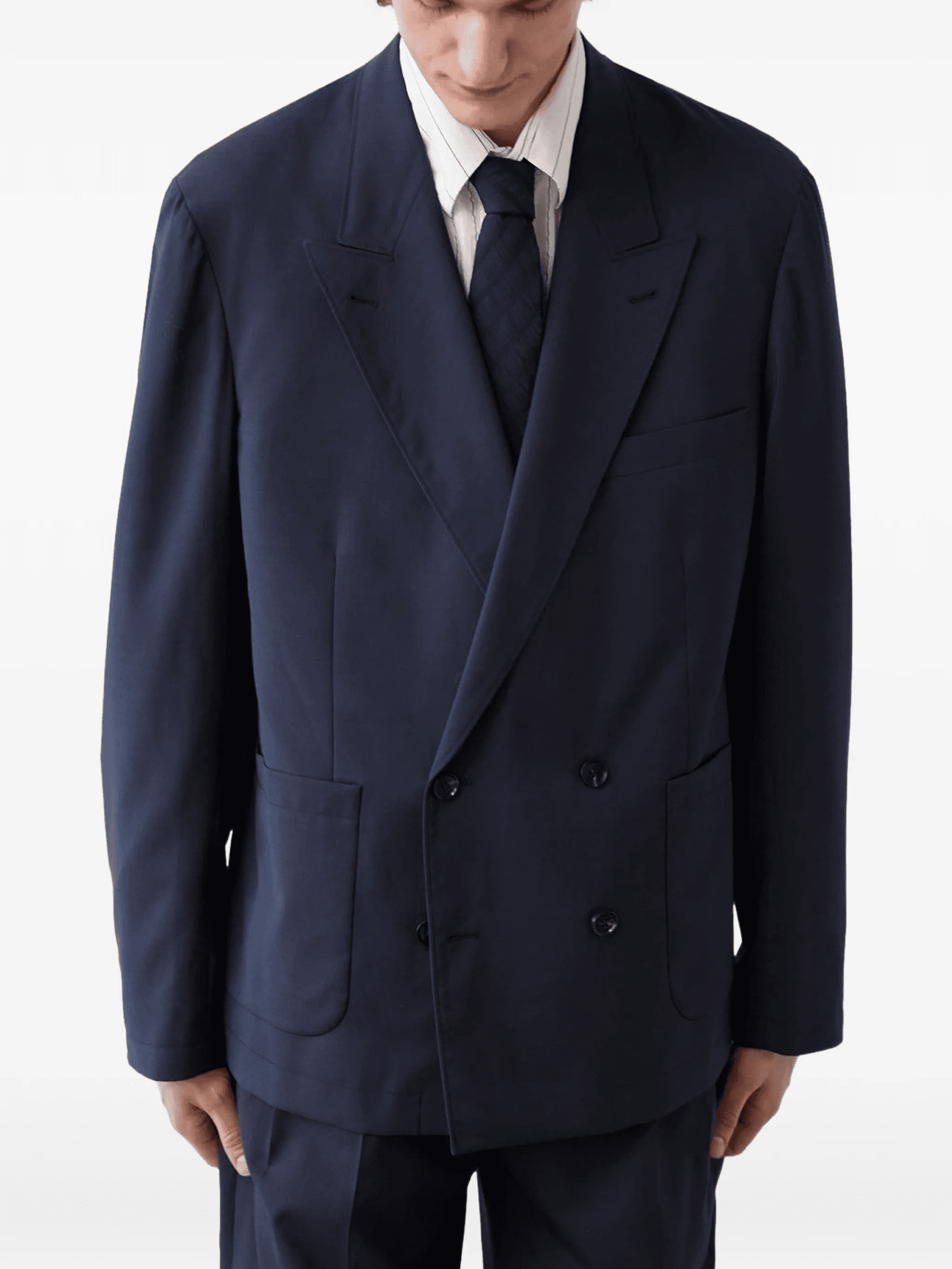 Kirk unstructured double-breasted blazer - Image 1