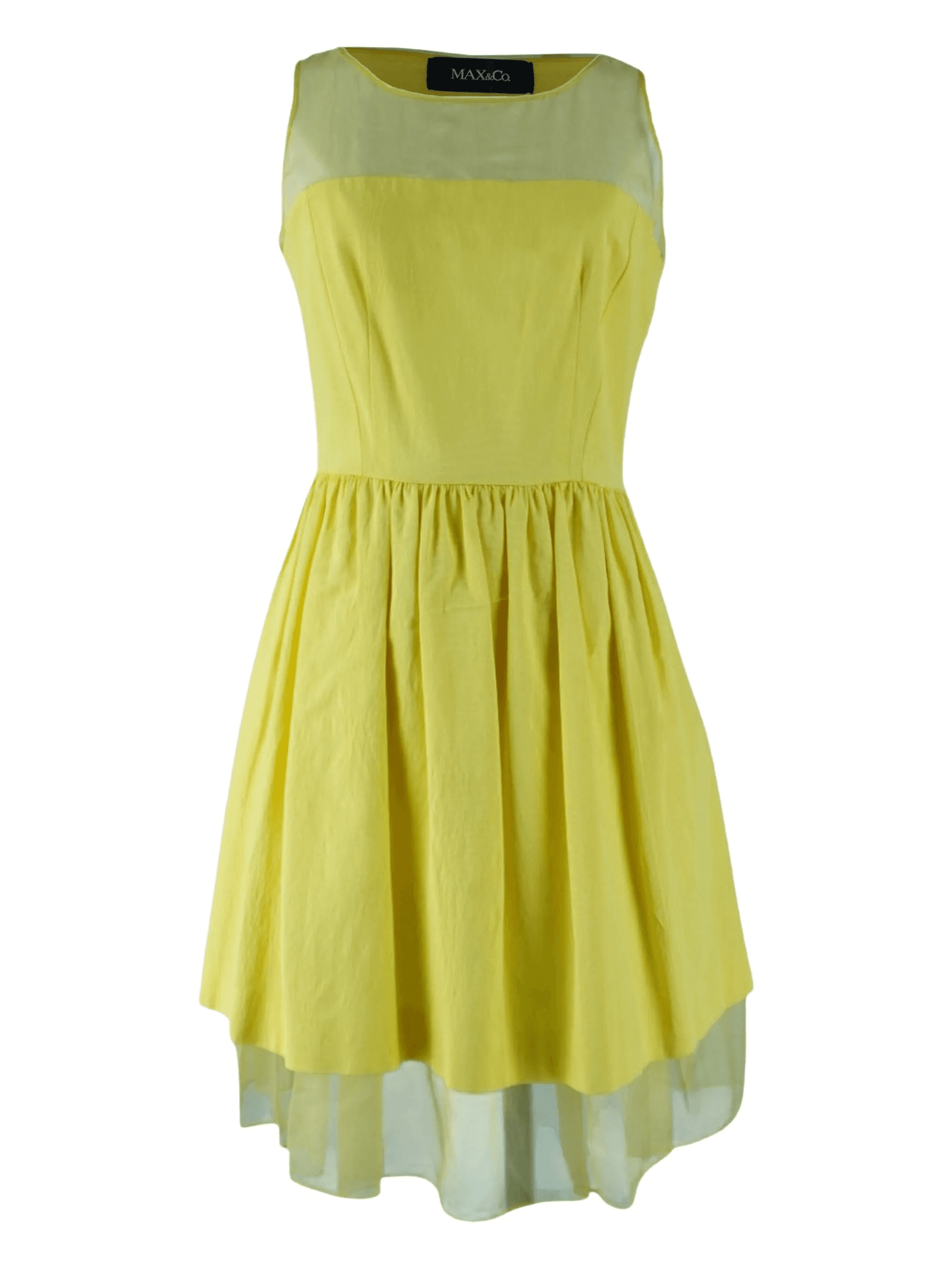 sleeveless midi dress - Image 1