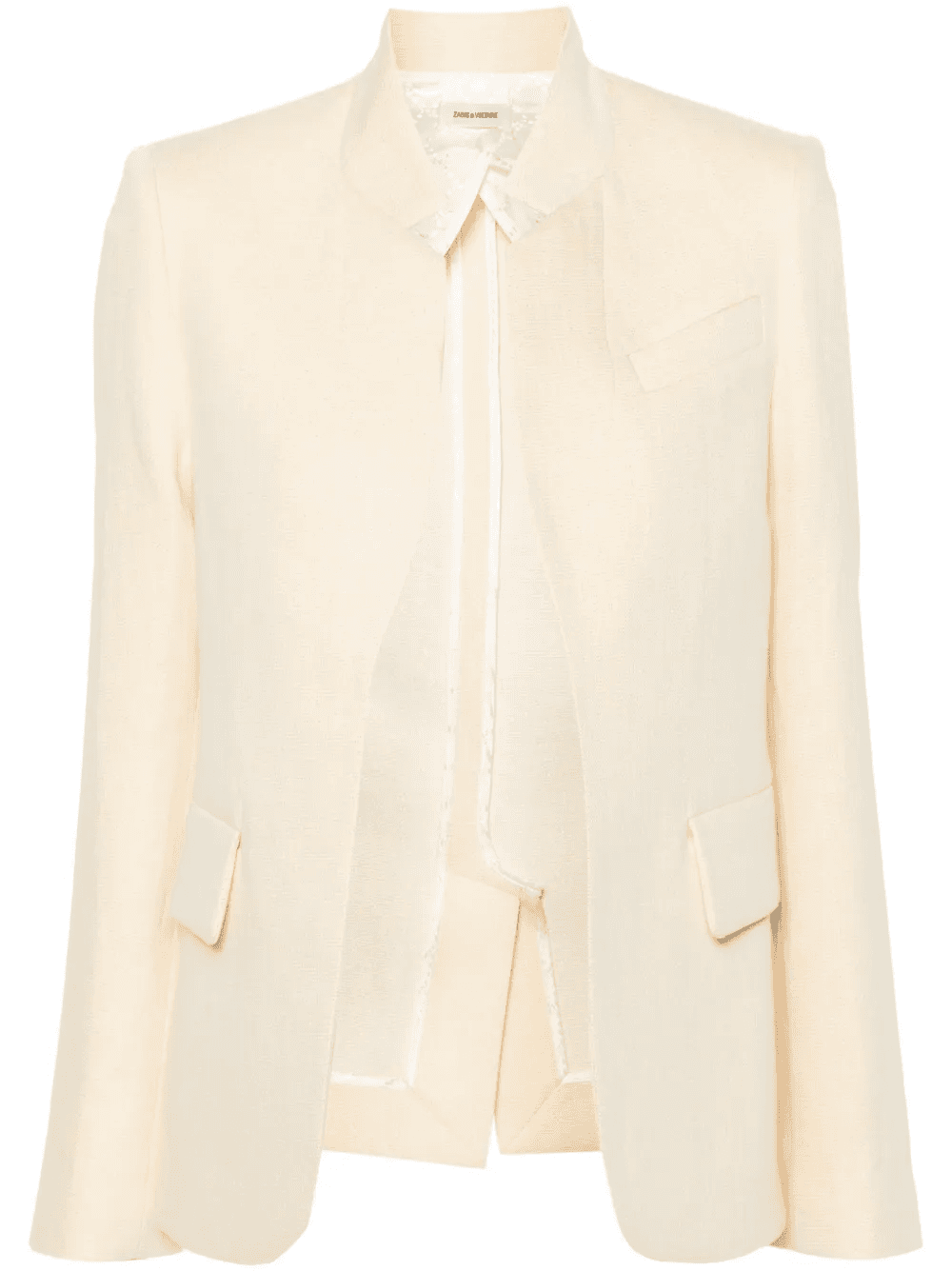 Very lurex single-breasted blazer - Image 1