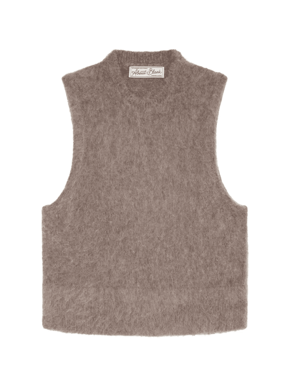 crew-neck vest - Image 1