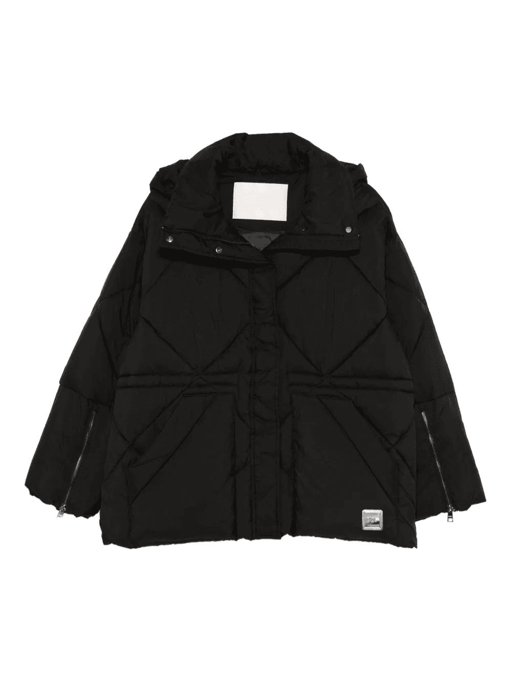 9334 quilted hooded parka - Image 1
