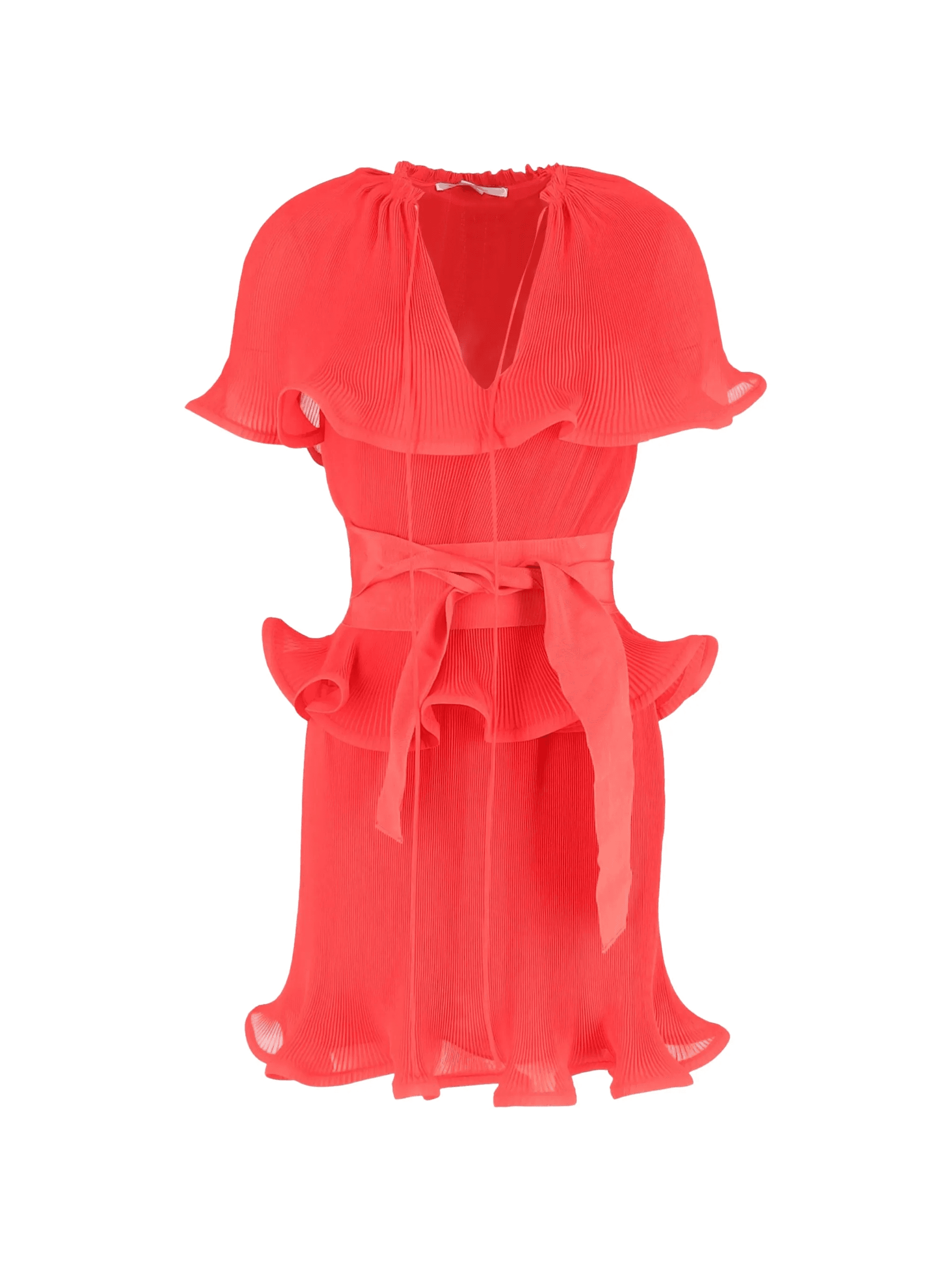 ruffled mini dress - Image 1