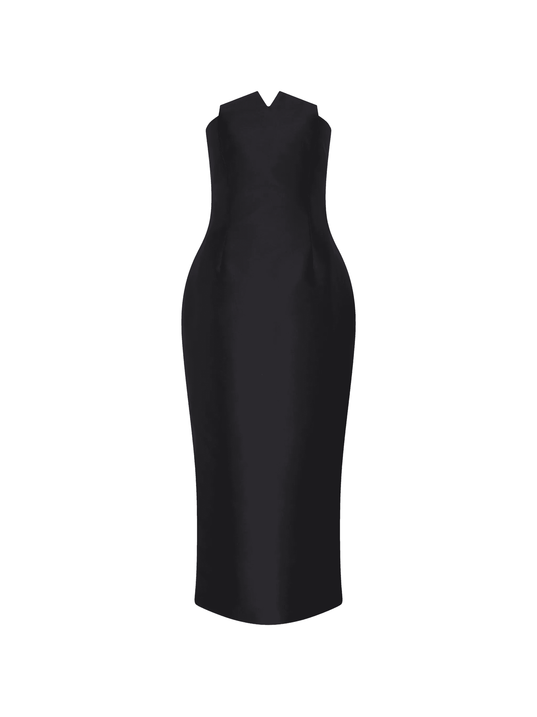 Monica strapless midi dress - Image 1