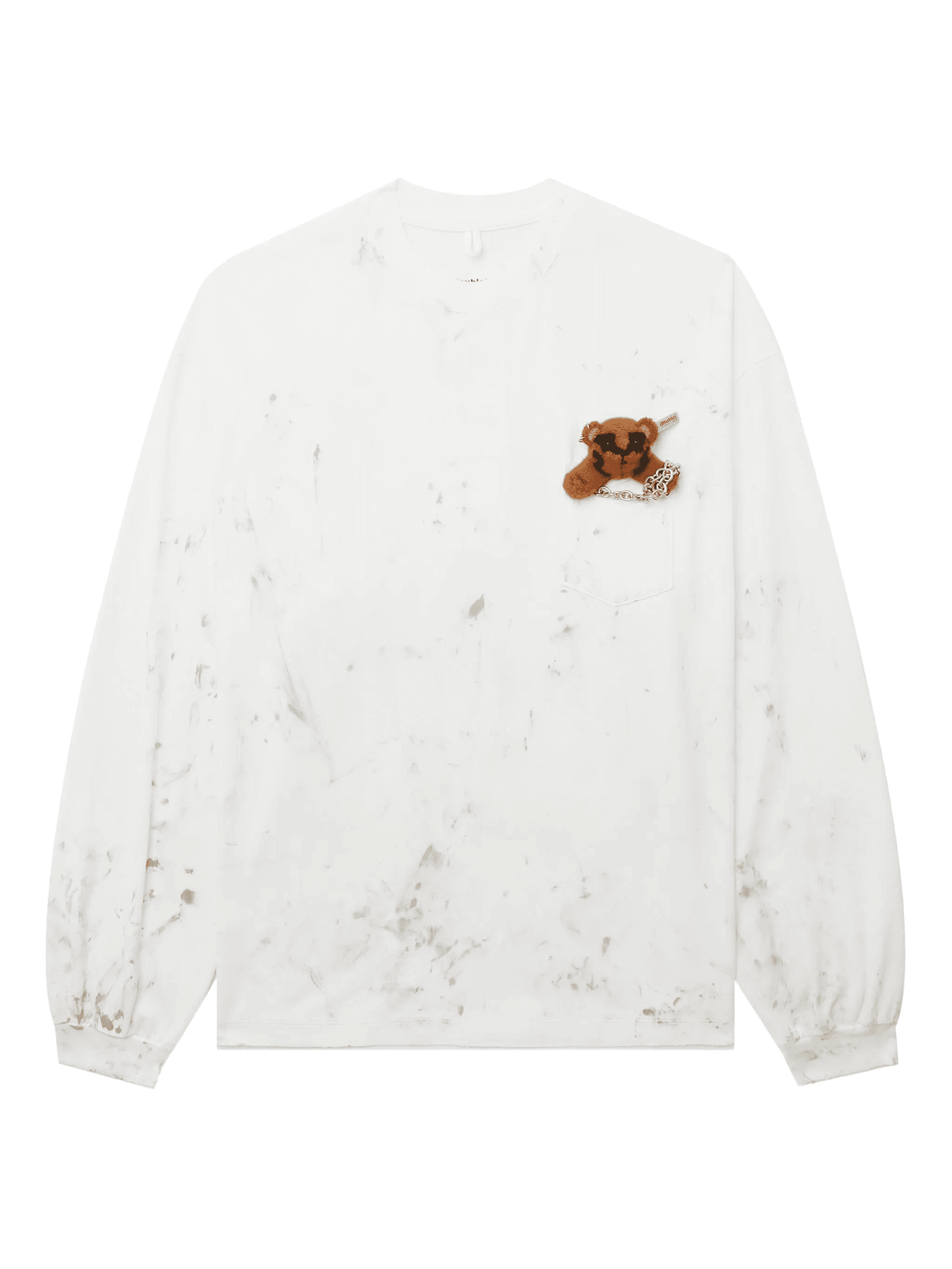 pocket-teddy long-sleeve T-shirt - Image 1