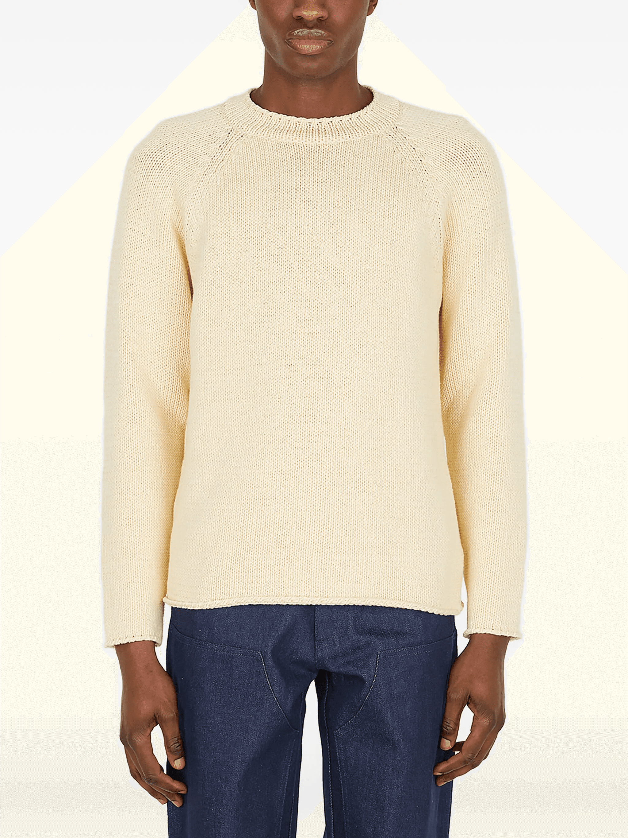crew-neck embroidered sweater - Image 1