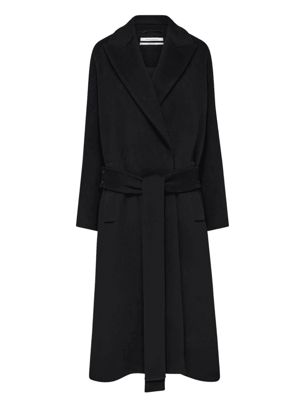 belted wrap coat - Image 1