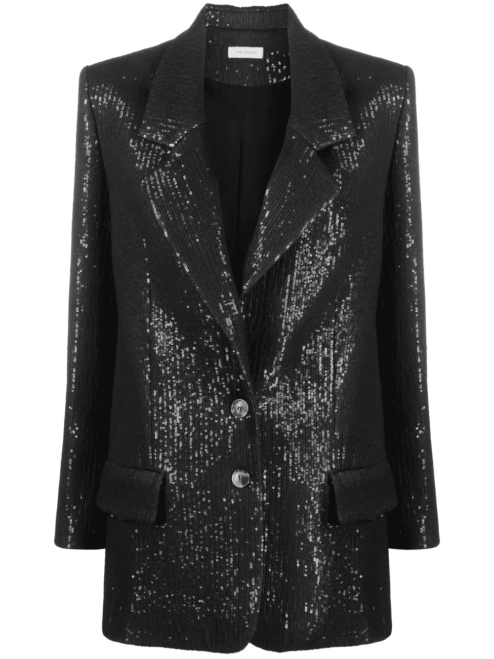 sequin-embellished sequinned blazer - Image 1